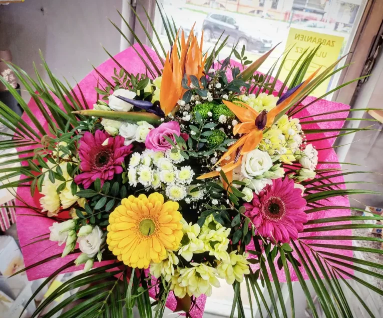 Colourful Gerbera Bouquet